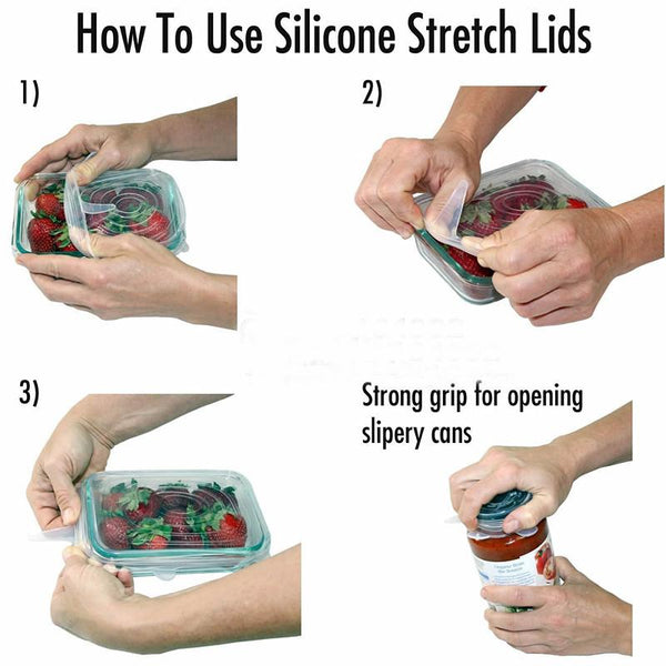 Universal Silicone Stretch Lids
